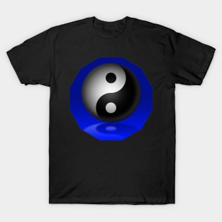 Yin Yang - Blue T-Shirt